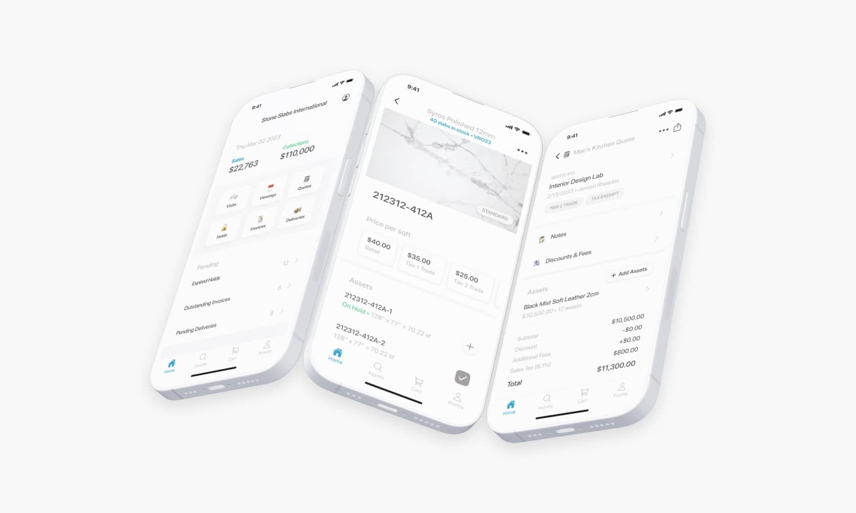 Slate ERP Mobile Design